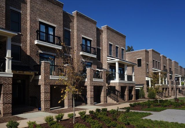 New brick townhomes near downtown Raleigh, NC