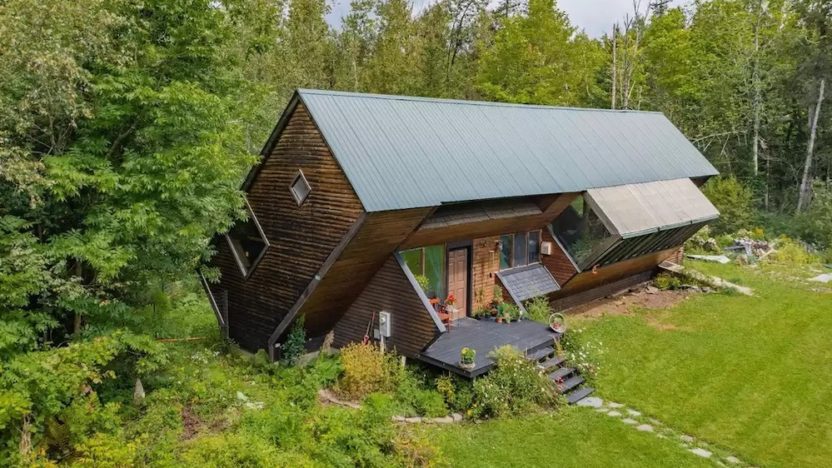 Tilted home in Vermont