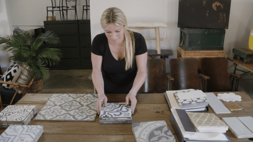 Jasmine Roth looks at tiles