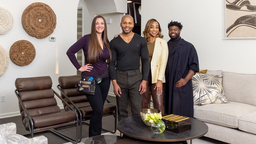 The cast of HGTV's "Luxe For Less."