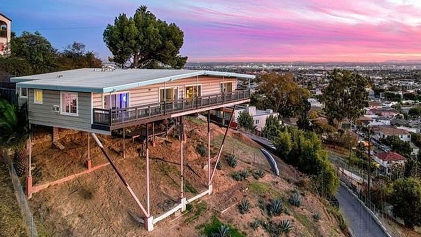 Stilt House Featured in the Movie 'Heat' Warms Up the L.A. Market at $1,599,000