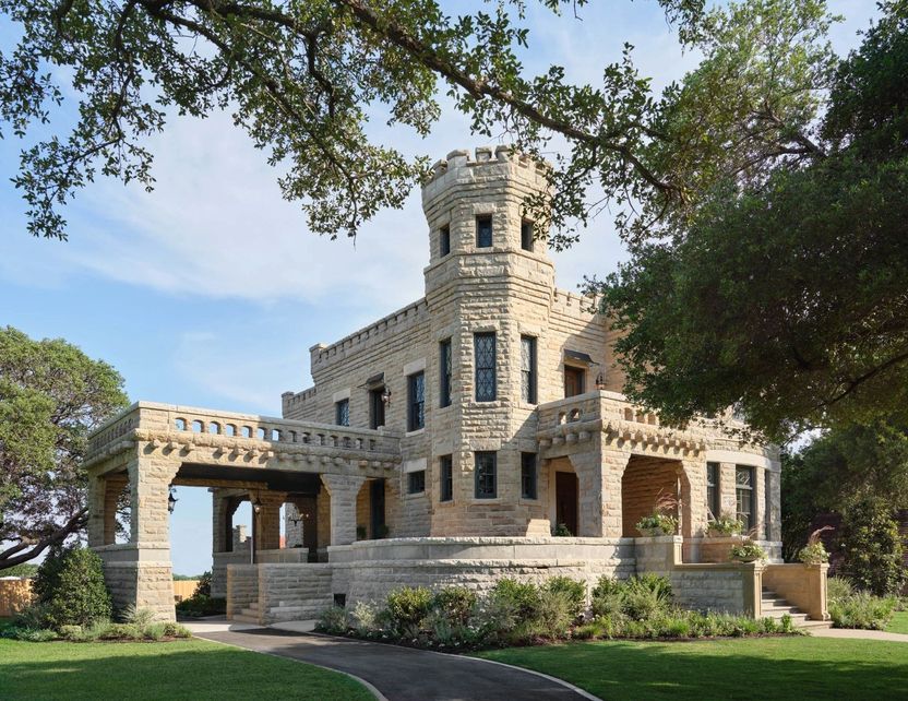Chip and Joanna Gaines' newly remodeled Waco Castle